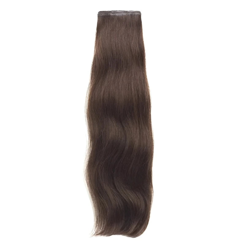 Premium Natural Body Wave Texture Weft Extension (14")